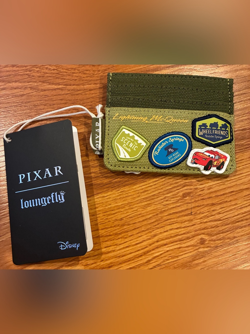Loungefly Disney Pixar Cars Patches Cardholder — BoxLunch Exclusive